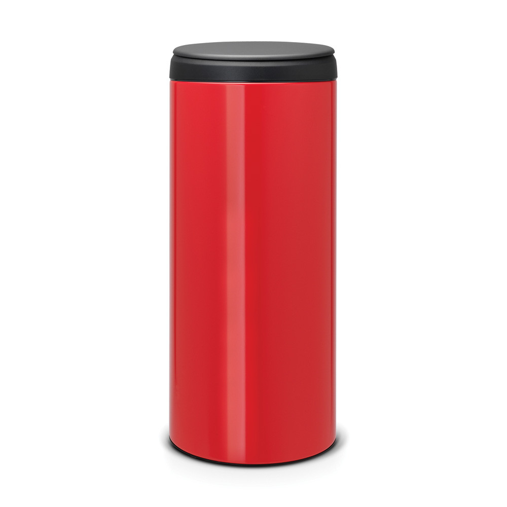 FlipBin, 30 litre, Plastic Inner Bucket - Passion Red