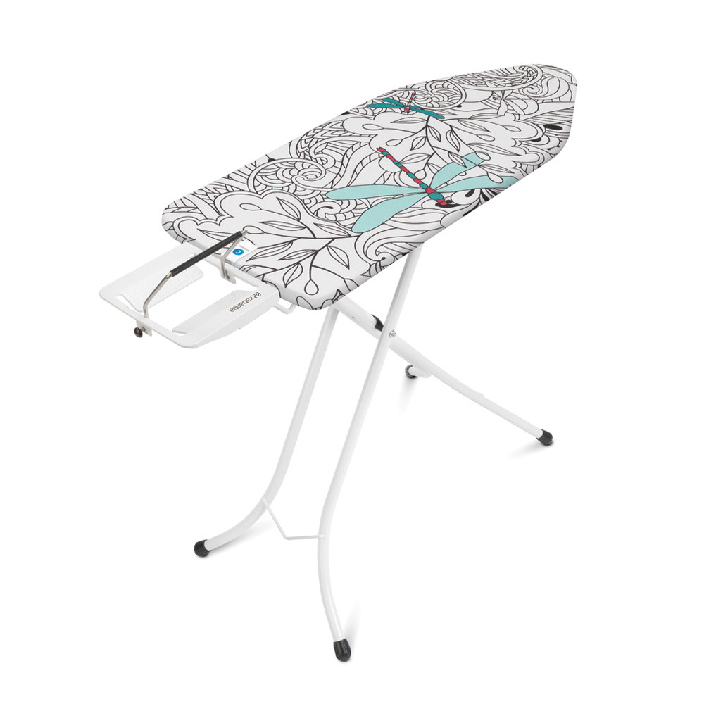 Ironing Board C, 124x45 cm, Steam Iron Rest - Dragonfly