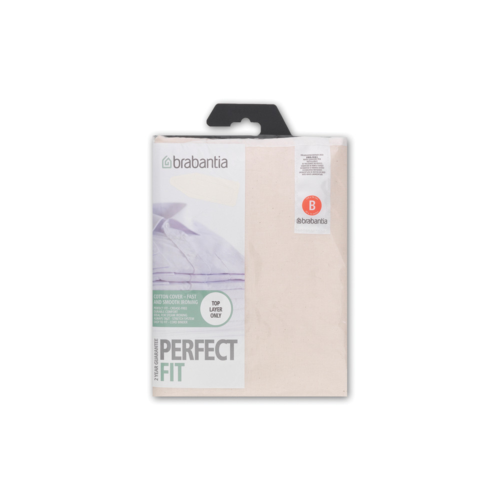 Ironing Board Cover B, 124x38 cm, 2mm Foam - Neutral Mixed