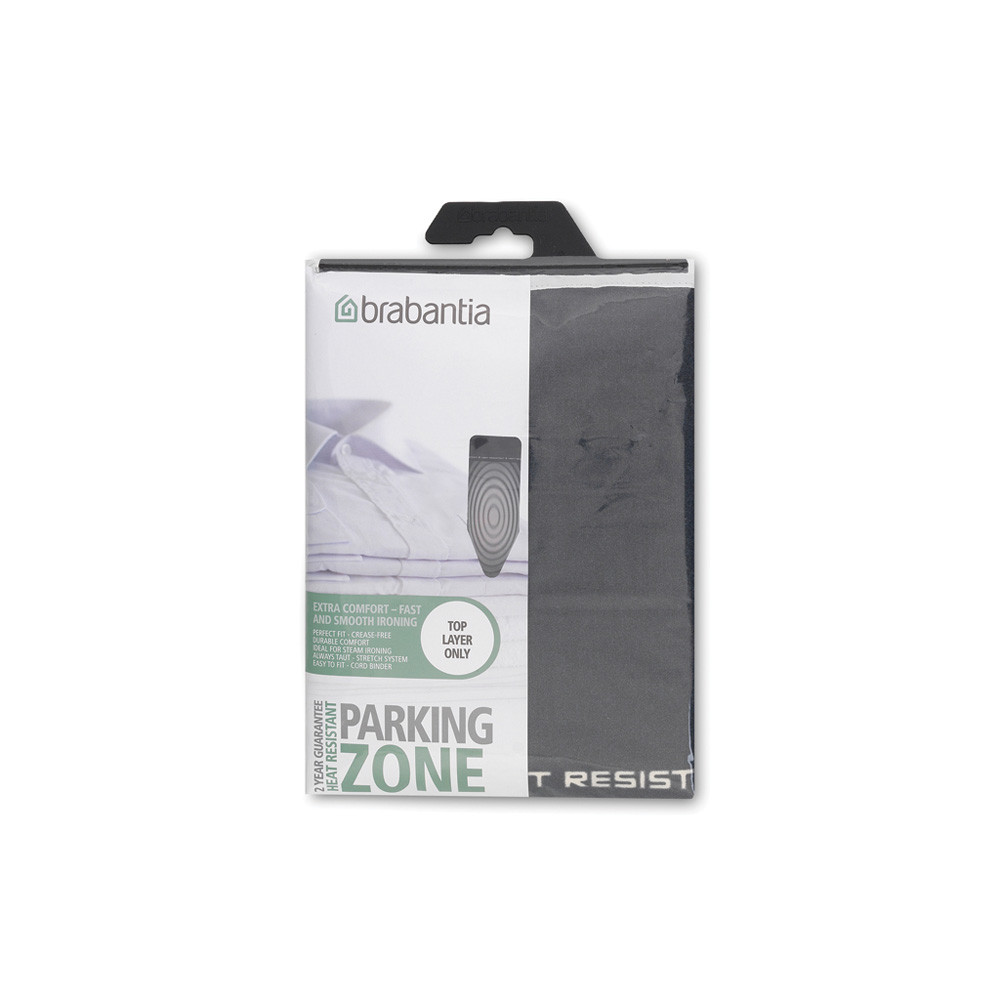 Ironing Board Cover D, 135x45 cm, 2mm Foam, Heat Resistant Parking Zone - Titan Oval