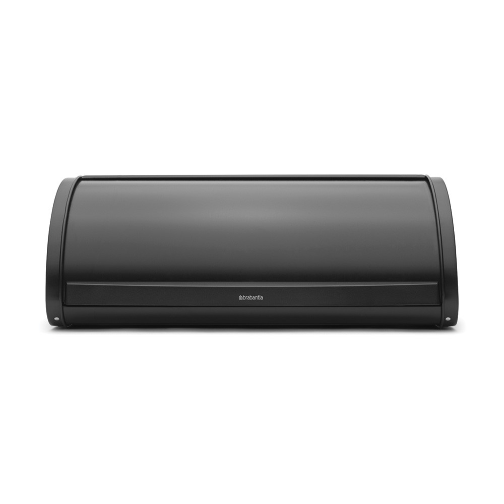Roll Top Bread Bin - Matt Black
