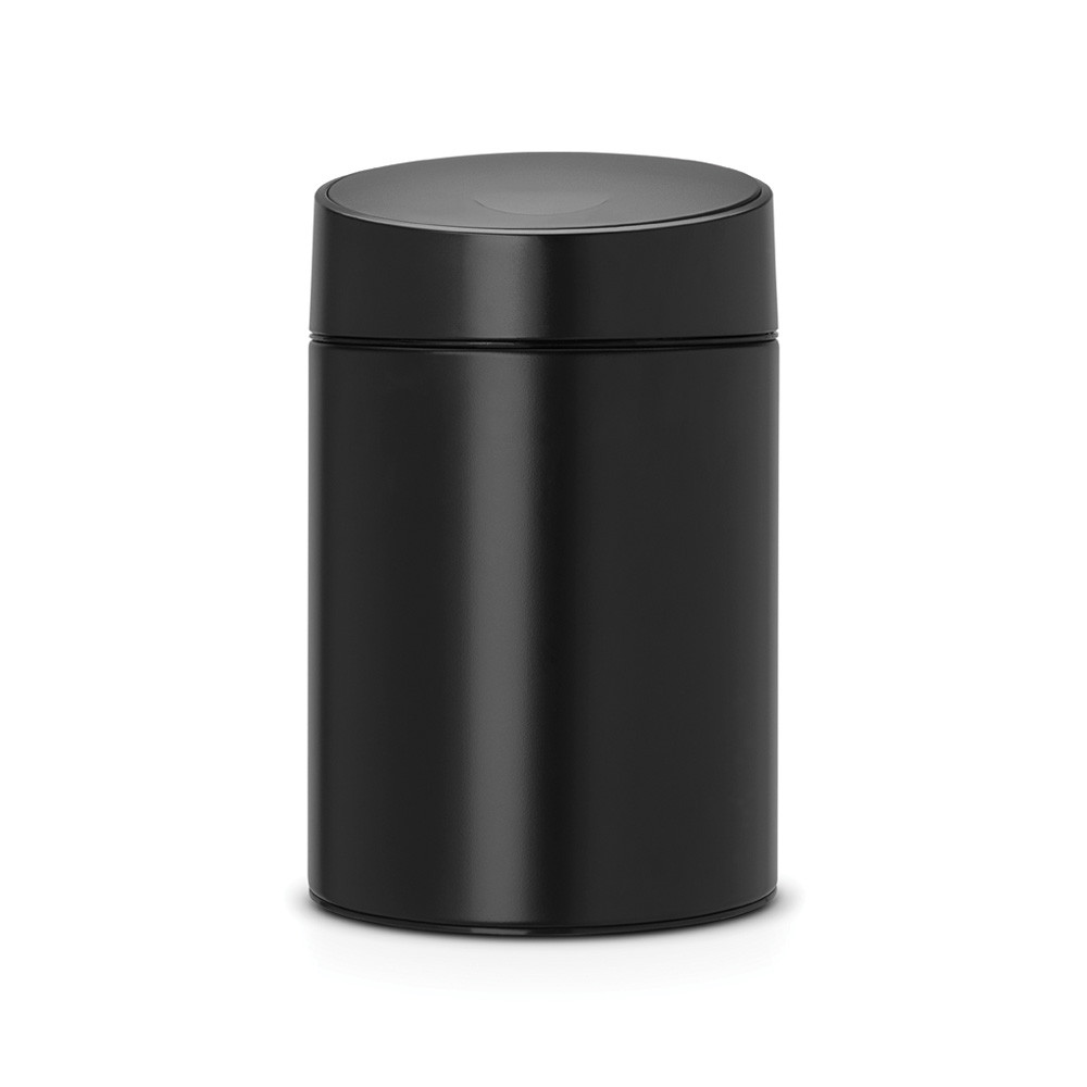  Slide Bin, 5 litre, Plastic Inner Bucket - Black