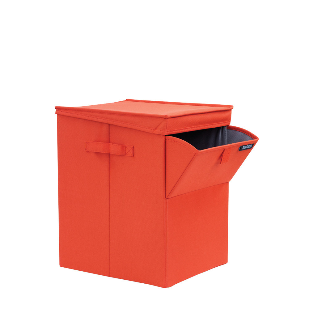  Stackable Laundry Box, 35 litre - Warm Red