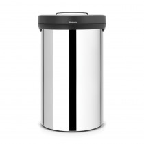 Big Bin, 60 litre - Brilliant Steel