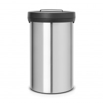  Big Bin, 60 litre - Matt Steel Fingerprint Proof