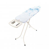 Ironing Board B, 124x38 cm, Solid Steam Iron Rest - Cotton Flower