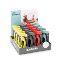 Corkscrew Tasty Colours Display, 16 pcs - Mixed