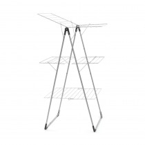 Drying Rack Tower, 23 metres - Metallic Grey