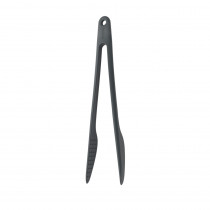 Kitchen Tongs plus Tweezers, TASTY+ - Granite Grey