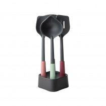 Kitchen Utensils Set plus Stand, TASTY+ - Mixed