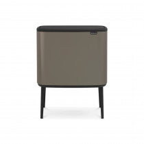  Bo Touch Bin, with 1 Inner Bucket, 36 litre - Platinum