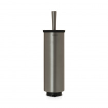 Toilet Brush and Holder - Platinum