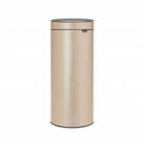 Touch Bin New, 30L, Plastic Inner Bucket - ChampagneTouch Bin New, 30L, Plastic Inner Bucket - Champagne
